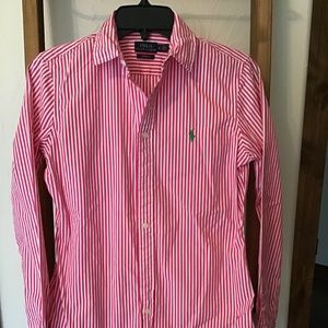 Polo button down shirt